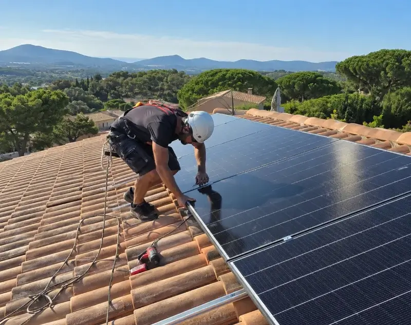 Installateur panneaux solaires Morbecque — pose photovoltaïque sur toiture